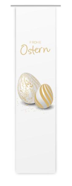 Schiebevorhang Ostermotiv modern
